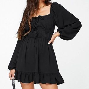 ASOS Long Sleeve Milkmaid Dress